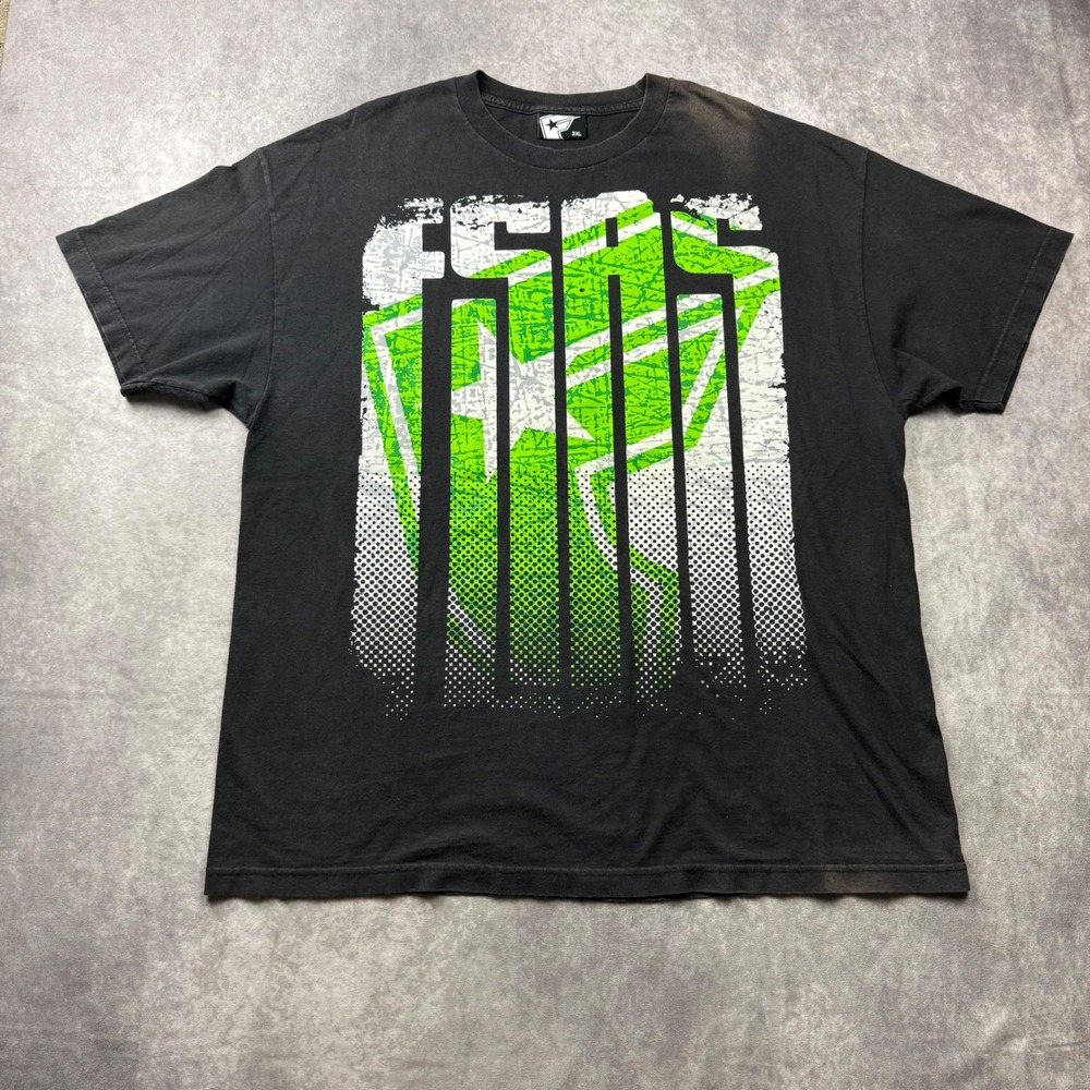 Famous Stars and Straps FSAS Graphic T-Shirt Mens 2XL Black Tee